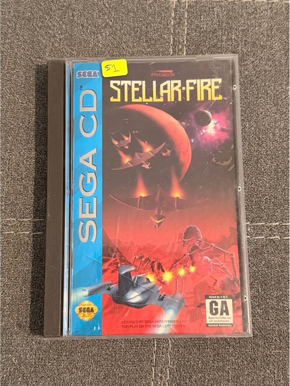 Stellar Fire for Sega CD